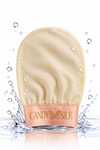 Gant exfoliant en soie pour visage