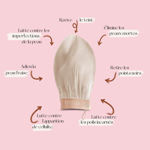 Gant Exfoliant En Soie Corps