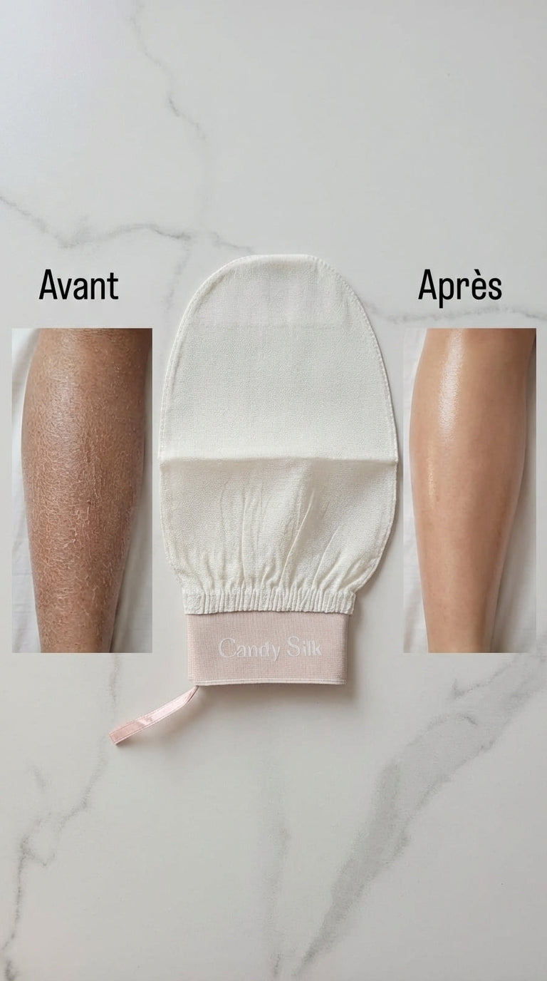 Gant Exfoliant En Soie Corps