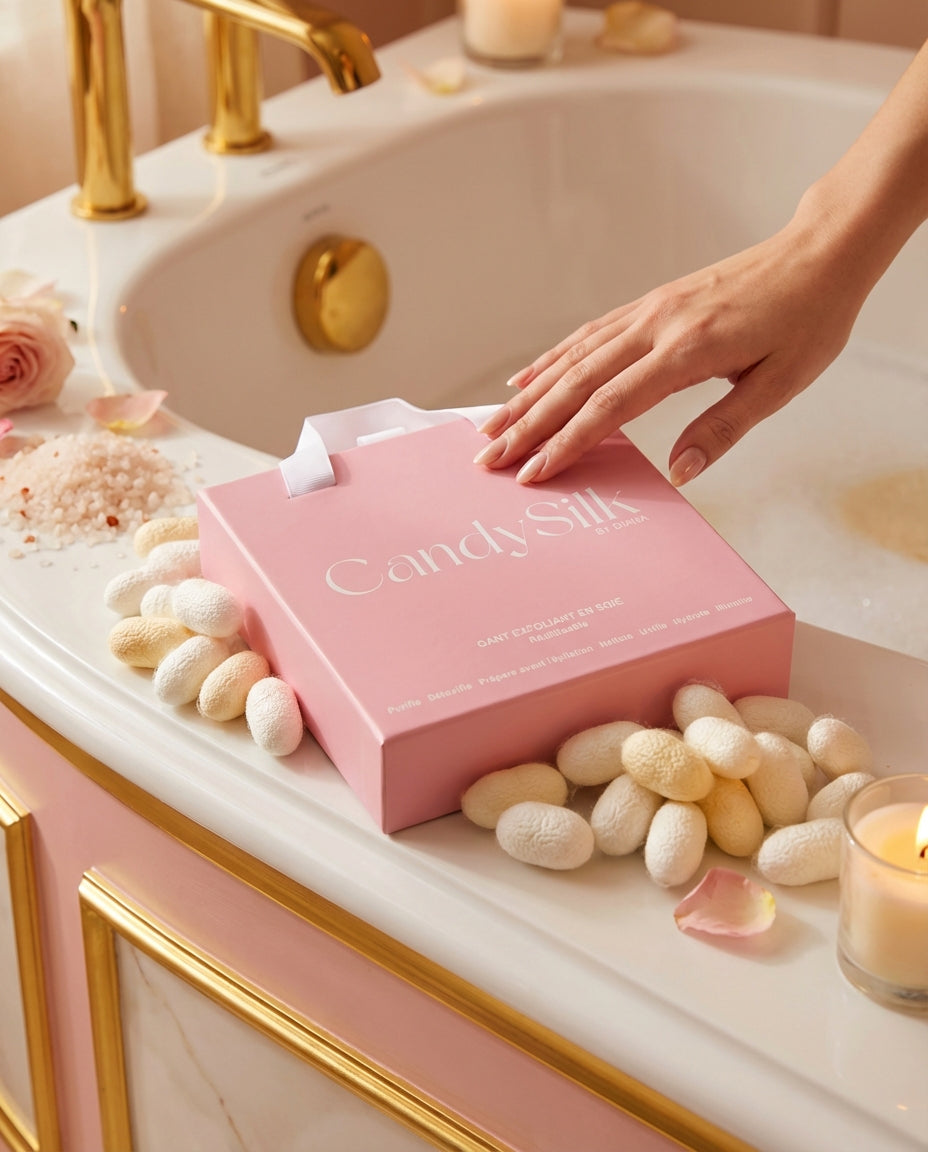 Gant Exfoliant En Soie Corps