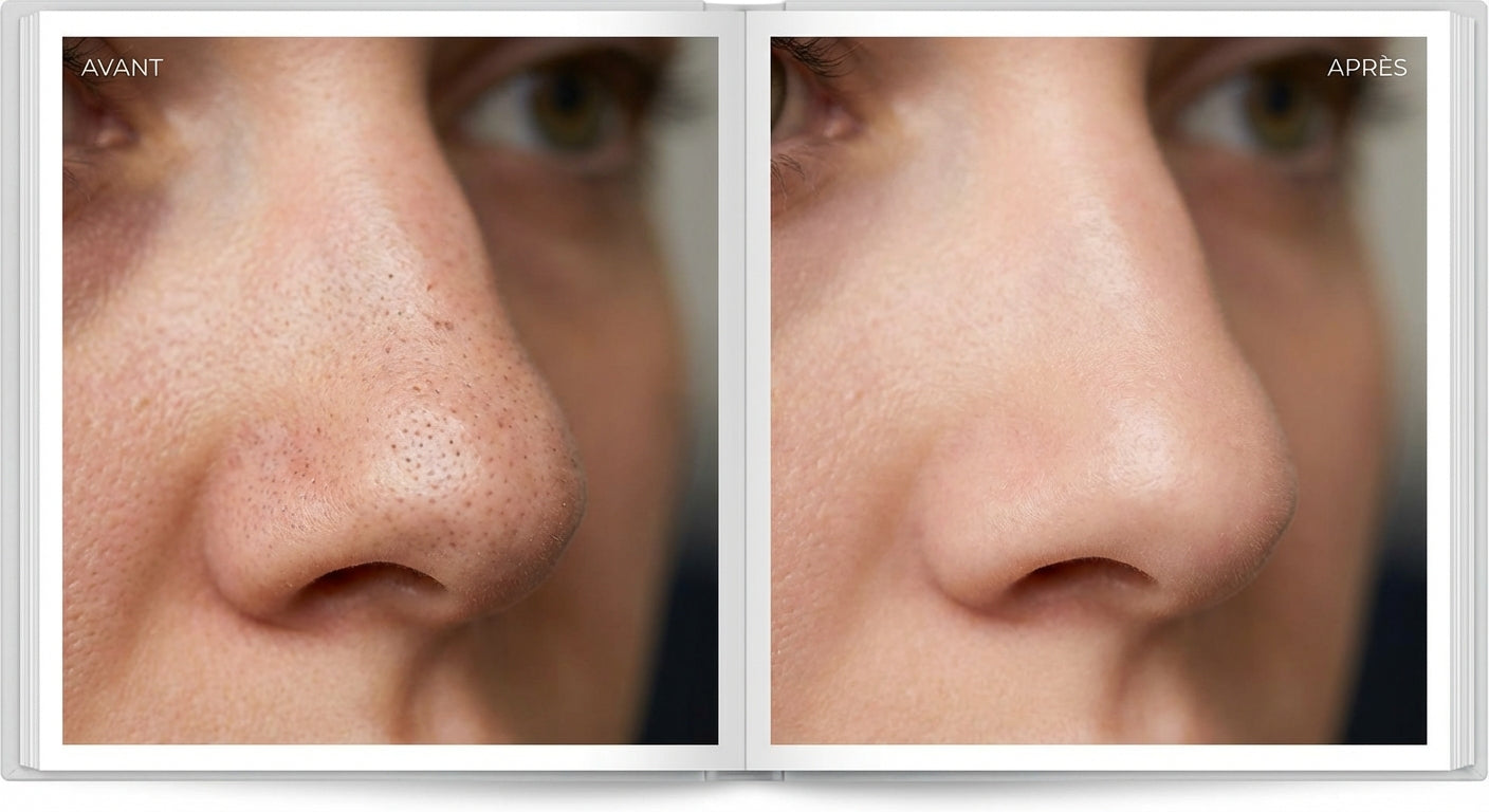 Gant exfoliant en soie pour visage