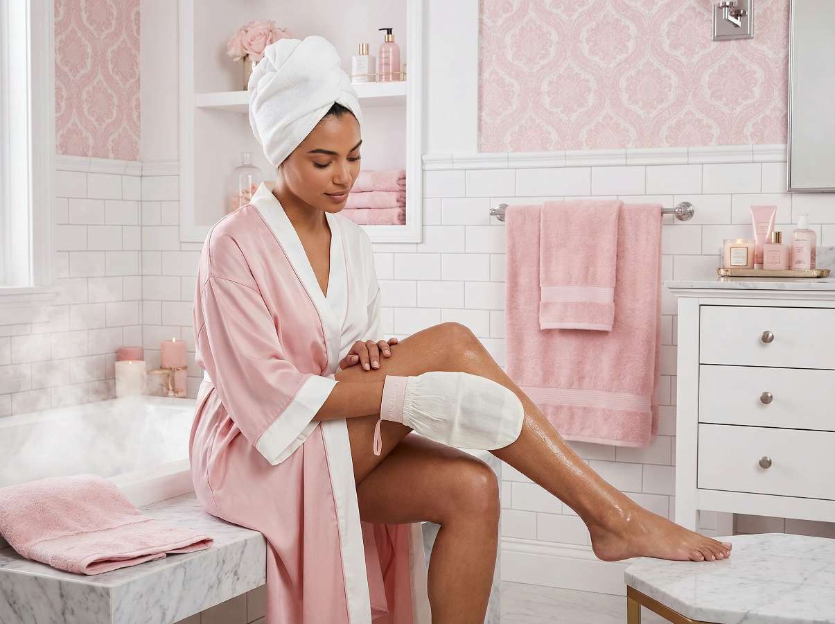 Gant Exfoliant En Soie Corps