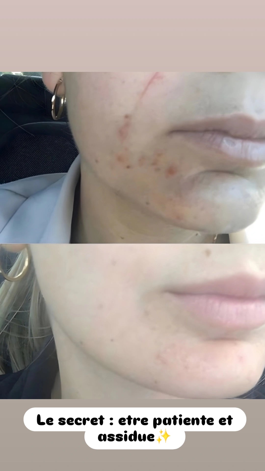 Gant exfoliant en soie pour visage